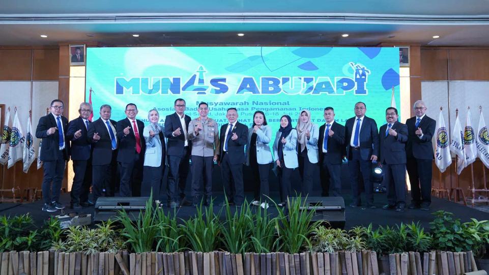  Suasana acara Musyawarah Nasional IV Asosiasi Badan Usaha Jasa Pengamanan Indonesia pada 16 – 18 Juli 2024 di Jakarta. (Dok. Istimewa)